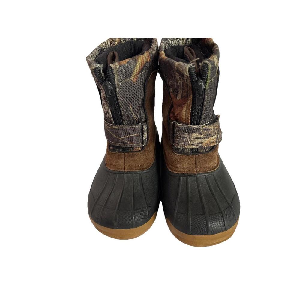 Boys Boots Ozark Trail Size 9 Outdoor Hiking Hunting Zip Up Dry